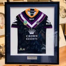 melbourne storm signed by the whole team jersey
