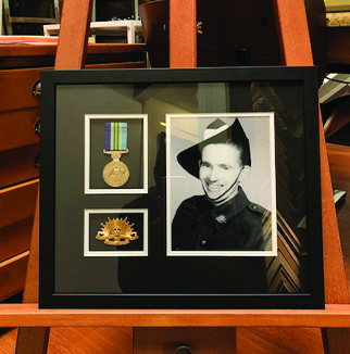 Framing your War Medals and Service Memorabilia