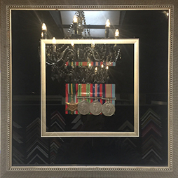 Framing your War Medals and Service Memorabilia